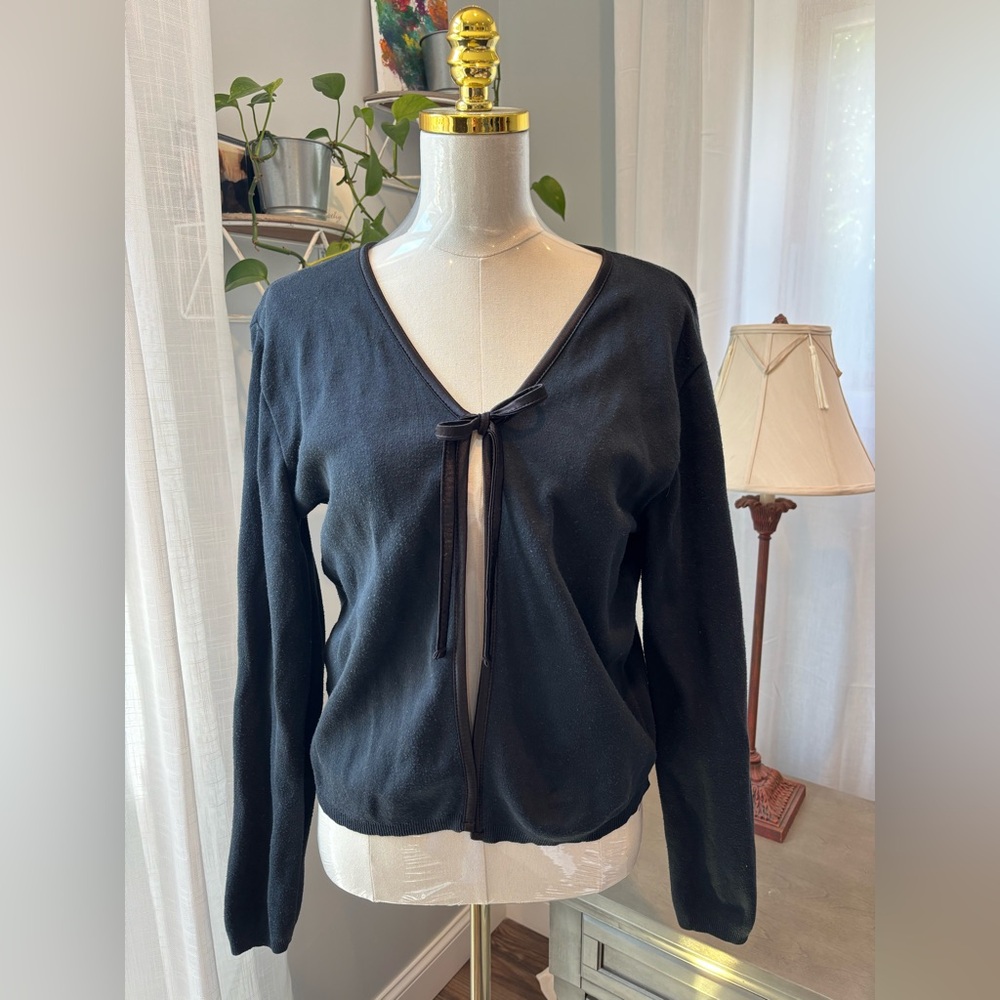 🖤 SOLD 🖤 Tie front cotton cardigan